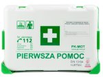 Apteczka z wyposażeniem BD DIN 13164 z wieszakiem