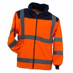 Bluza z polaru ostrzegawcza Fluo URG-HV-1875