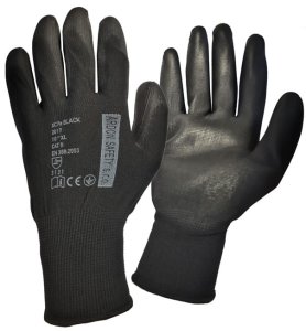 Rękawiczki robocze XC7e poliuretanowe czarne ARDON