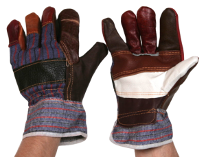 Rękawiczki robocze ROCKY wzmacniane skórą ARDON