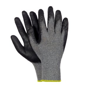 Bawełniane rękawice robocze z lateksem Onyx Ecodrago