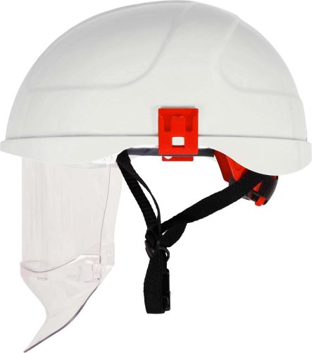 Kask z osłoną twarzy i szyi dla elektryków IRUDEK -8705