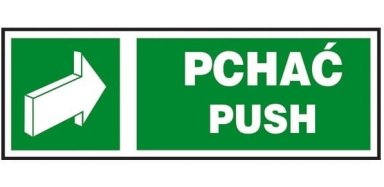 Znak PCHAĆ Z-35E-FS