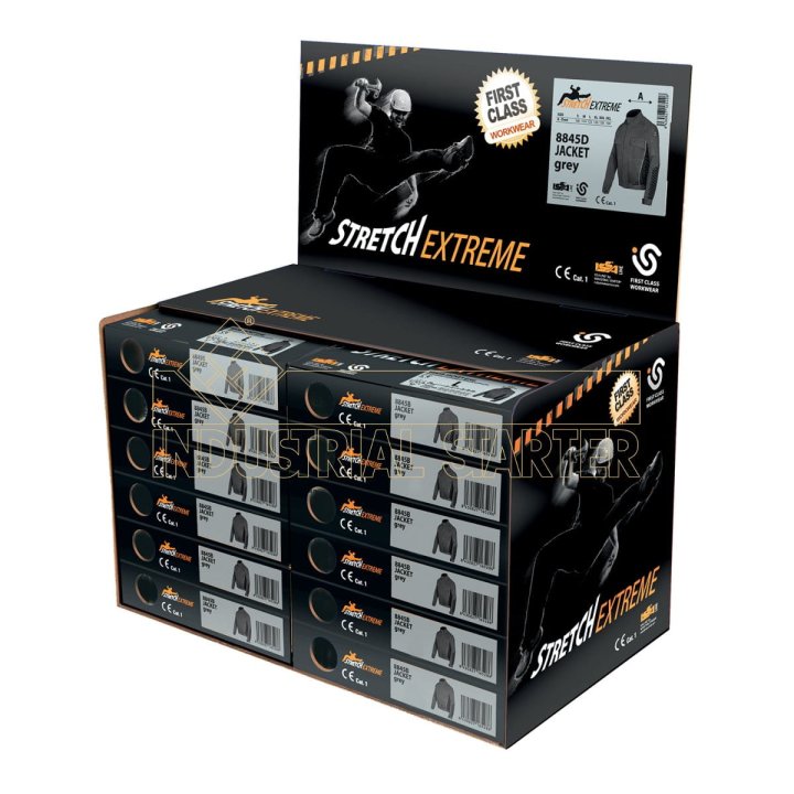 Bluza 2w1 kamizelka robocza męska EXTREME nieb.XL-7837