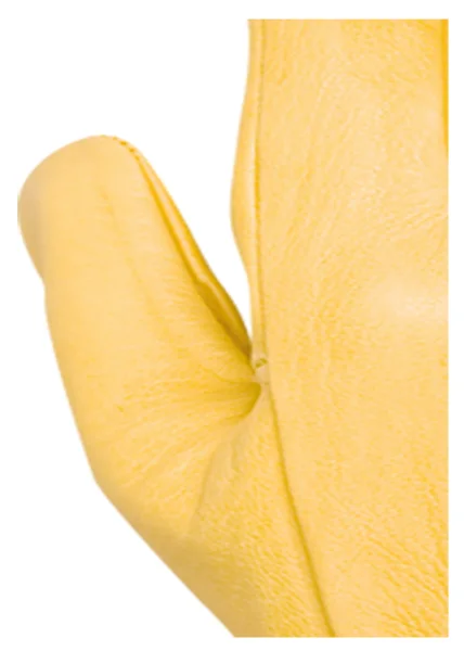 Rękawiczki robocze 406VR2 skóra licowa żółta JUBA - zdjęcie 13