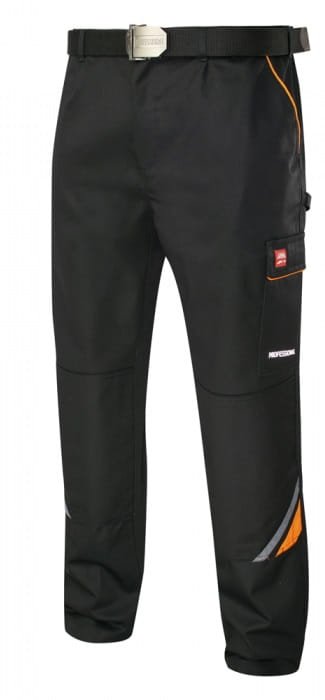 Spodnie robocze do pasa PROFESSIONAL black - zdjęcie 5