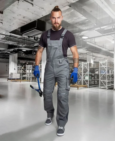 Spodnie robocze ogrodniczki URBAN szare ARDON - zdjęcie 34