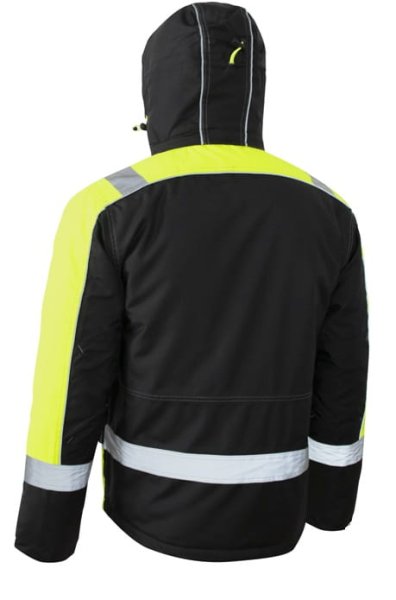 Kurtka zimowa CLASSWORK ostrzegawcza - zdjęcie 2