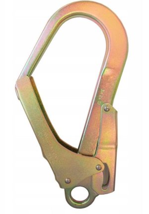 Irudek Lina z amortyzatorem ASTUN I 140HSS – EN 355, stalowy hak 50 mm i karabinek 18 mm