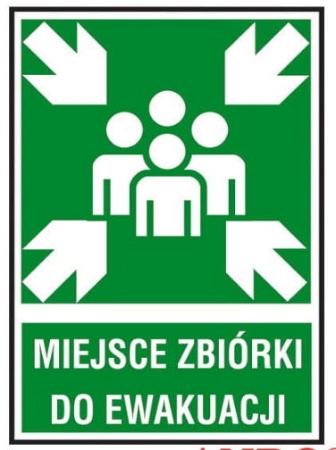 Znak Miejsce Zbiórki Ewakuacyjnej Z-18E-PT-150x205