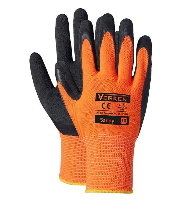 Rękawice robocze spieniony lateks SANDY 10-10285