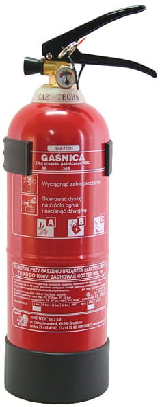Zestaw mały dla firm Apteczka K-10, Gaśnica 2kg, Instrukcje BHP - zdjęcie 10