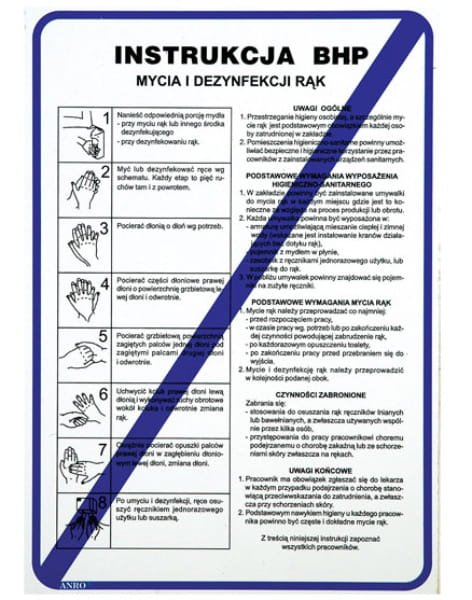 Zestaw mały BHP dla gastronomii BD1 - zdjęcie 9