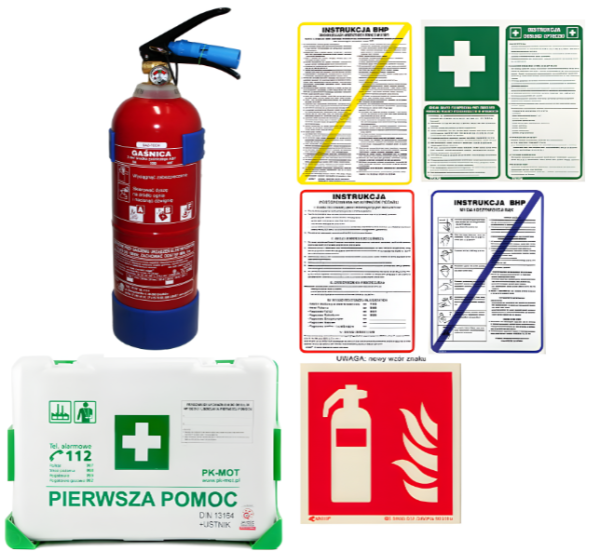 Zestaw mały BHP dla gastronomii BD1