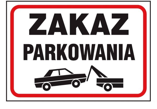 Znak Zakaz Parkowania ZZ-89P