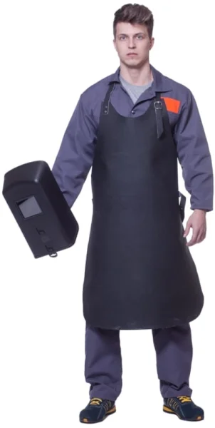 Profesjonalna Ochrona Podczas Spawania - Kompletny zestaw ochronny z fartuchem spawalniczym i rękawicami - zdjęcie 2