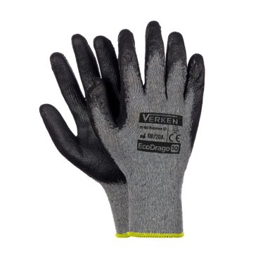 Bawełniane rękawice robocze z lateksem EcoDrago - zdjęcie 2
