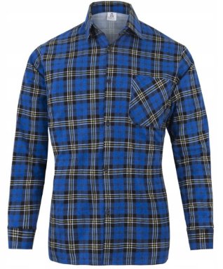 Koszula flanelowa Polskiej produkcji - solidnie uszyta, lekka i wygodna