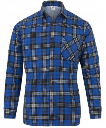 Koszula flanelowa Polskiej produkcji - solidnie uszyta, lekka i wygodna