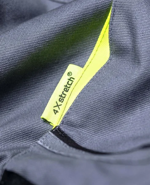Spodnie robocze 4x Stretch szare - komfortowe i bardzo wytrzymałe - zdjęcie 10