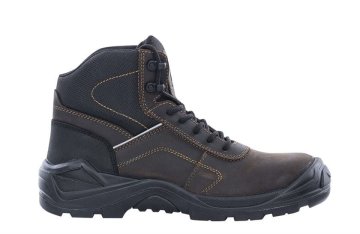 Trzewiki robocze LEADER S3 z naturalną skórą bydlęcą NUBUCK - zdjęcie 2