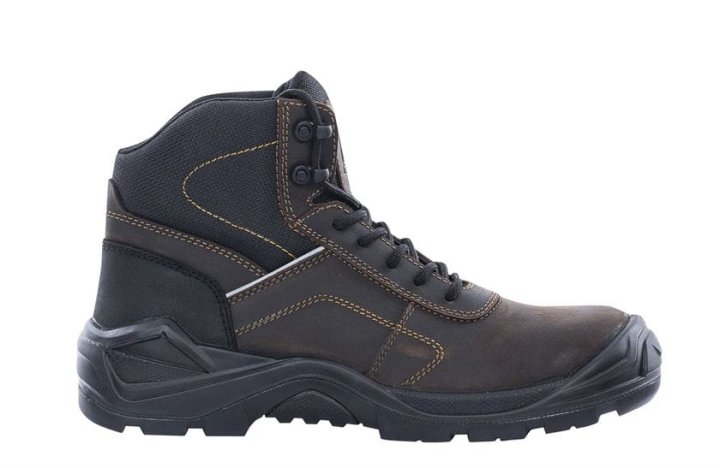 Trzewiki robocze LEADER S3 z naturalną skórą bydlęcą NUBUCK - zdjęcie 2