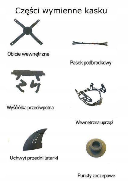 Kask OREKA Hi-Viz odblaskowy - Irudek - zdjęcie 2