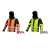 Kurtka Softshell CLASSIC-VIS z kapturem