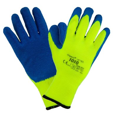Rękawice 1010 Urgent z powłoką z latexu i z ociepliną wewnątrz