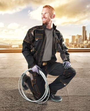 Bluza robocza VISION ARDON czarna - zdjęcie 2