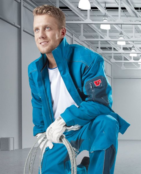 Bluza robocza VISION ARDON niebieska - zdjęcie 2