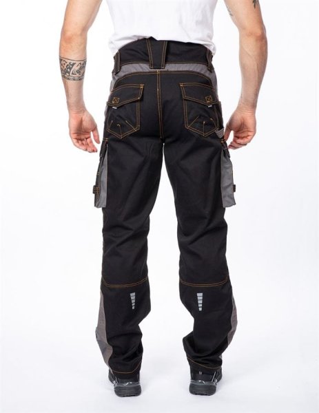 Spodnie robocze do pasa VISION ARDON czarne - zdjęcie 6