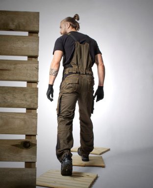 Spodnie robocze ogrodniczki VISION ARDON tamrac - zdjęcie 4