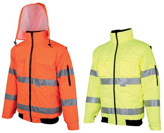 Kurtka ostrzegawcza HOWARDON REFLEX ARDON żółta - zdjęcie 4