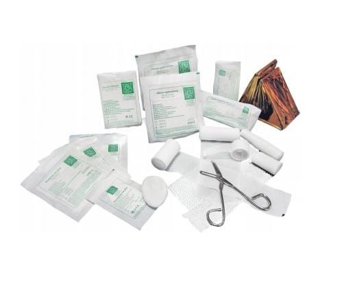 Apteczka BD 2 + ustnik, oraz z dodatkowym zestawem 42 plastrów - zdjęcie 2