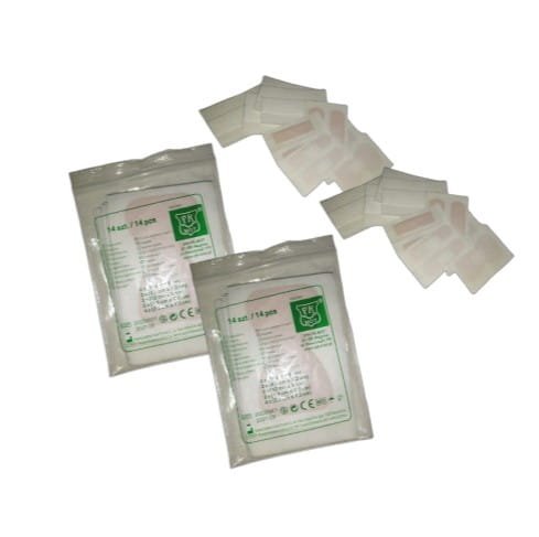 Apteczka Samochodowa DIN z Dodatkowym Zestawem 28 Plastrów - Kompleksowe Zabezpieczenie w Trasie - zdjęcie 4