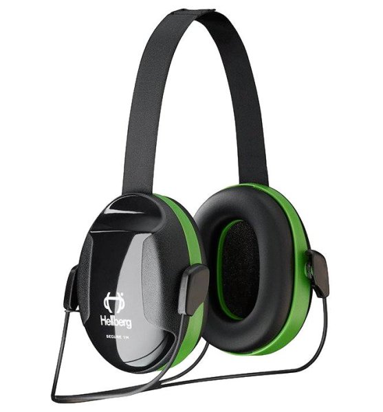 Nauszniki wygłuszające ochronne Secure 1N z pałąkiem na kark, tłumienie hałasu 26 dB