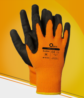 EcoWint – Ocieplane, gładkie rękawice robocze odporne na rozdarcia i chłód r.10 - zdjęcie 2