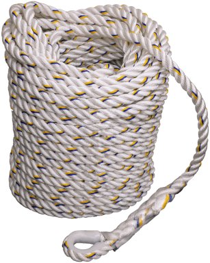 IRUDEK Wytrzymała lina Cobra 40 m z karabińczykiem stalowym – średnica 14 mm