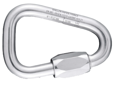 IRUDEK Zatrzaśnik, Karabińczyk Delta Link 8 mm z Wysoką Wytrzymałością