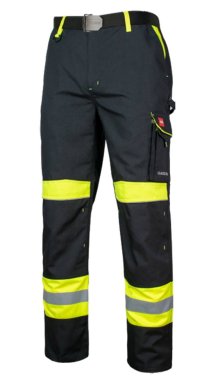 Profesjonalne spodnie ochronne CLASSIC-VIS: trwałość, komfort i widoczność