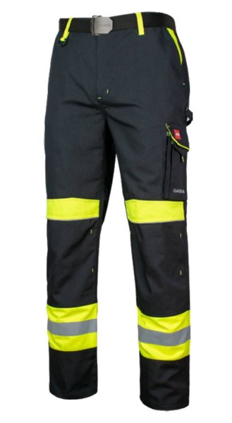 Profesjonalne spodnie ochronne CLASSIC-VIS: trwałość, komfort i widoczność