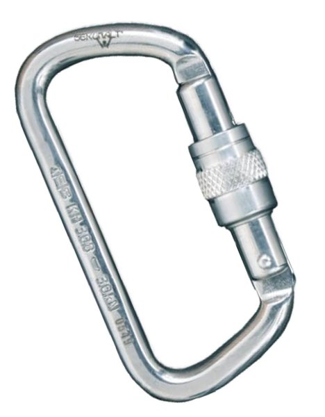 IRUDEK Karabińczyk Stalowy, Zatrzaśnik 308INOX – Gwintowane Zamknięcie