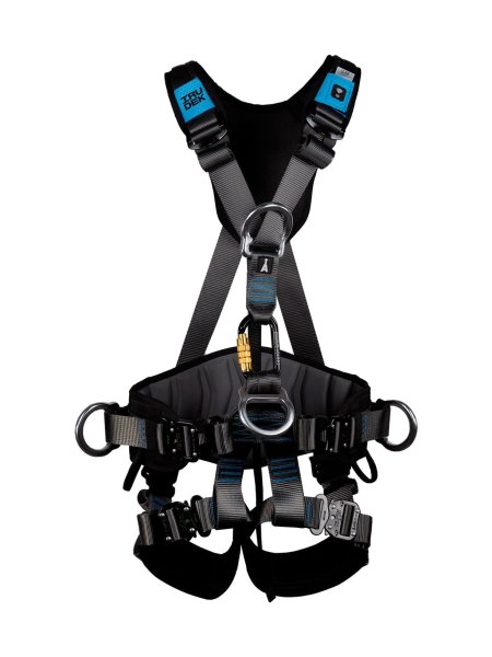 IRUDEK Zestaw asekuracyjny dla Fotowoltaiki - urządzenie samozaciskowe + szelki Expert 3PRO + lina - zdjęcie 2