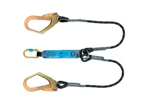 Irudek Lina Podwójna z Amortyzatorem Astun Y 100HSS  (363)– Bezpieczna Praca na Konstrukcjach