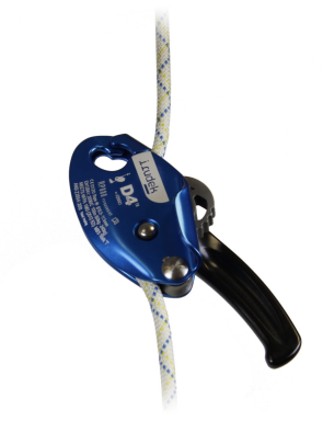 Irudek D4 – urządzenie zjazdowe do pracy w systemach linowych do 240 kg