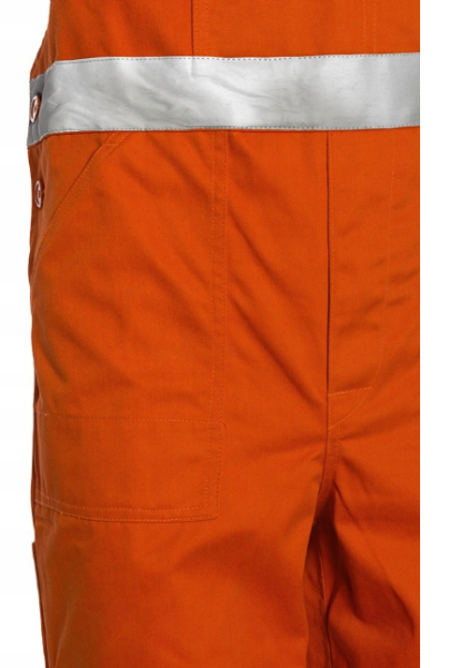 Ogrodniczki Robocze Odblaskowe CEZAR – Profesjonalne spodnie ostrzegawcze - zdjęcie 5