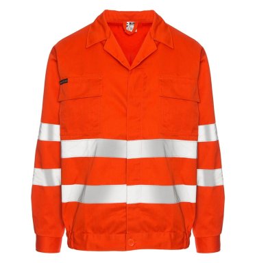 Bluza robocza ostrzegawcza z pasami CEZAR