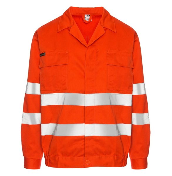 Bluza robocza ostrzegawcza z pasami CEZAR