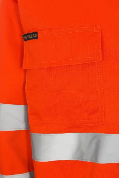 Bluza robocza ostrzegawcza z pasami CEZAR - zdjęcie 3